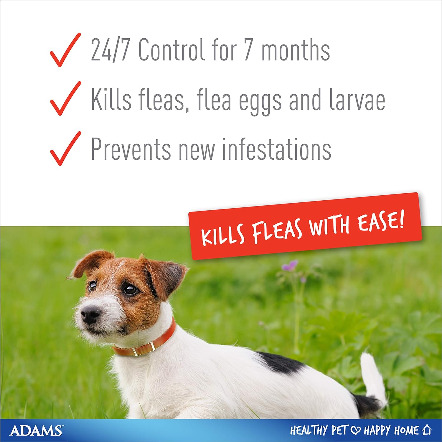 adams flea and tick collar plus