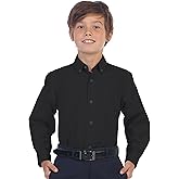 Gioberti Boy's Oxford Long Sleeve Dress Shirt