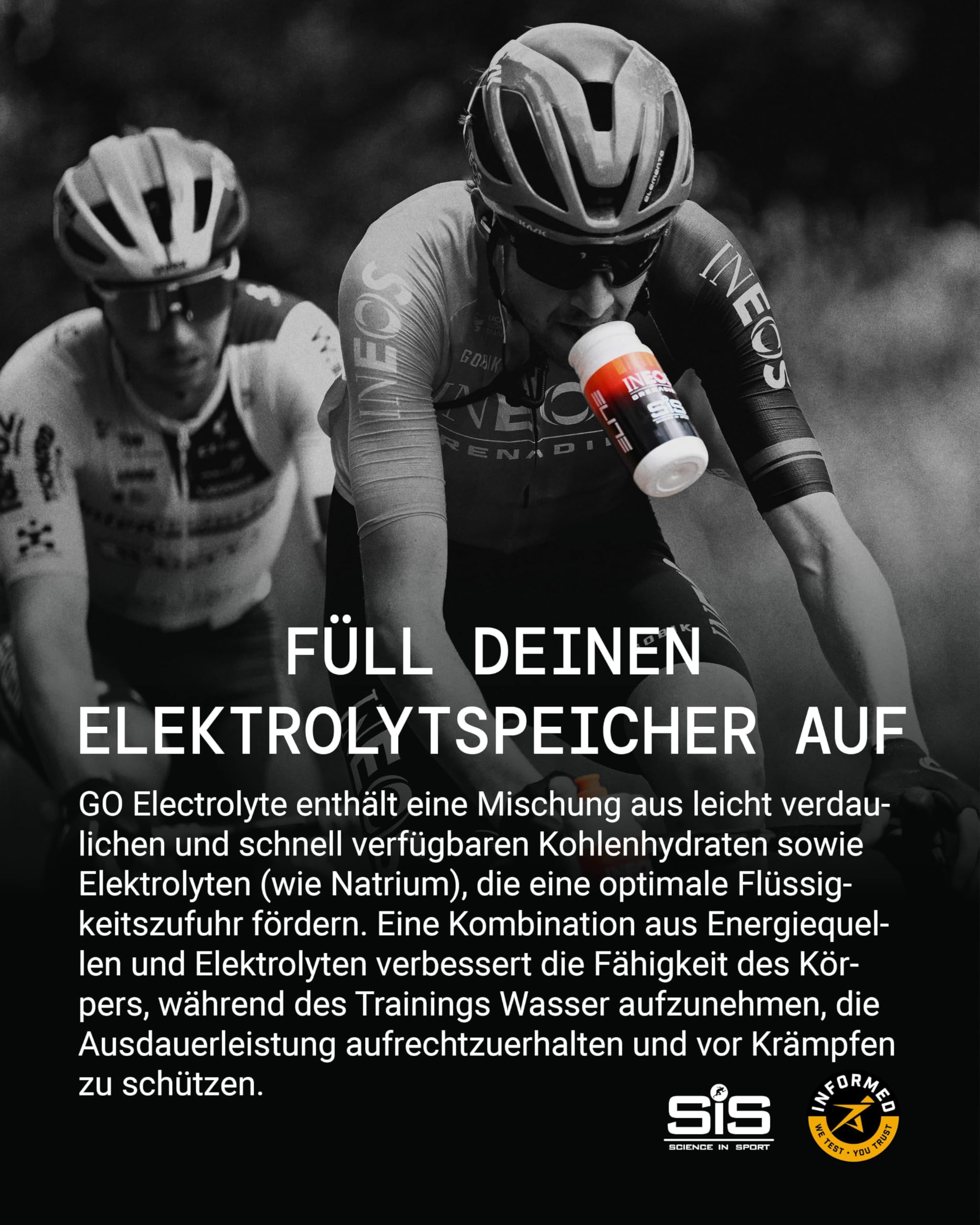 SIS Science in Sport GO Electrolyte Sportgetränk Zitrone und Limette, 1er Pack (1 x 1.6 kg) 3