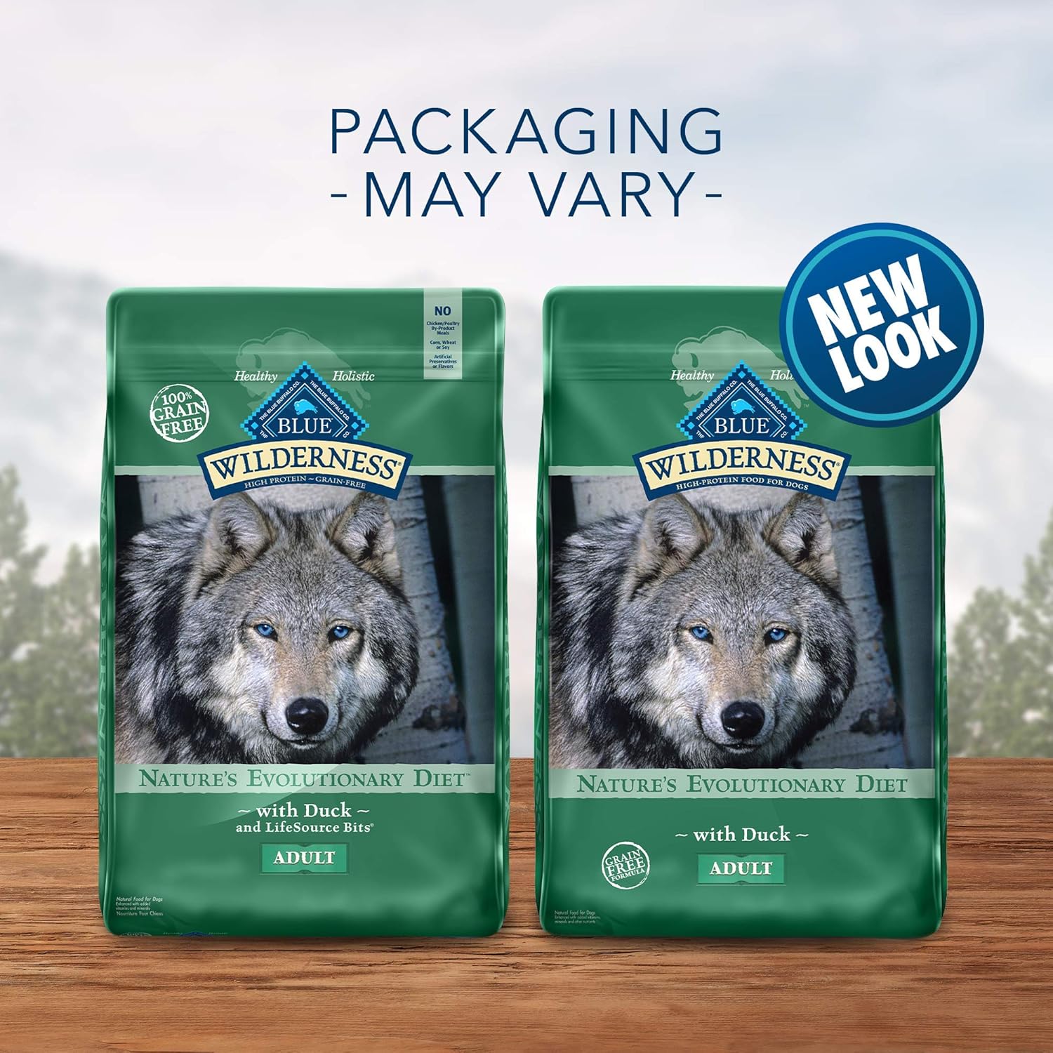 wilderness duck dog food