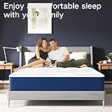 Matoresu Double Mattress 135x190x20cm Gel Memory Foam Removable Cover view 6