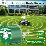 DazSpirit Boundary Cable Kit 200 m with 100 Pegs 20 Connectors 10 Terminals view 3