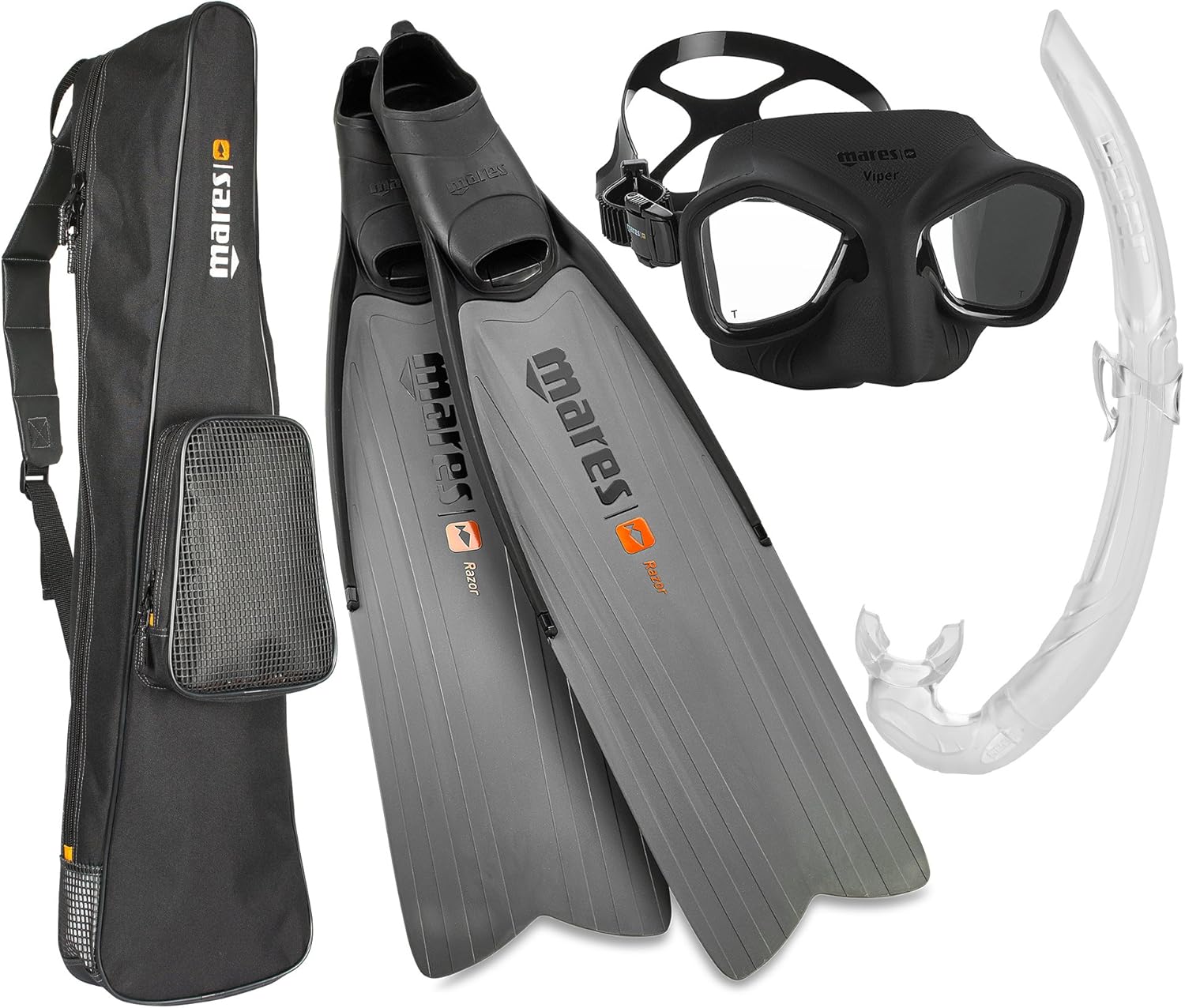 Razor Mares Pro Set Snorkel Fin Mask Freediving Spearfishing Diving