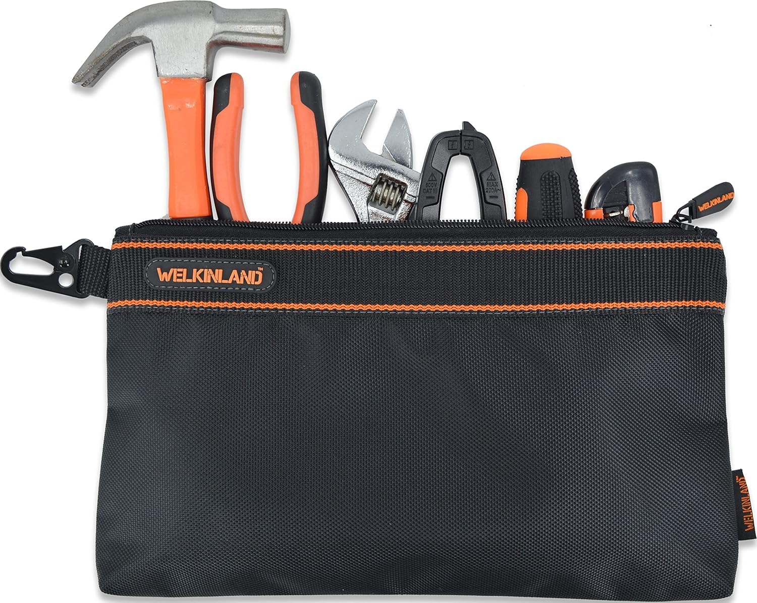 Kleine Werkzeugtasche, robuste Werkzeugtasche, ElektrikerWerkzeugtasche, Werkzeugtaschen mit Clip, ElektrikerWerkzeugtasche, Werkzeugtasche, kleine Werkzeugtasche, Werkzeugtasche mit 9