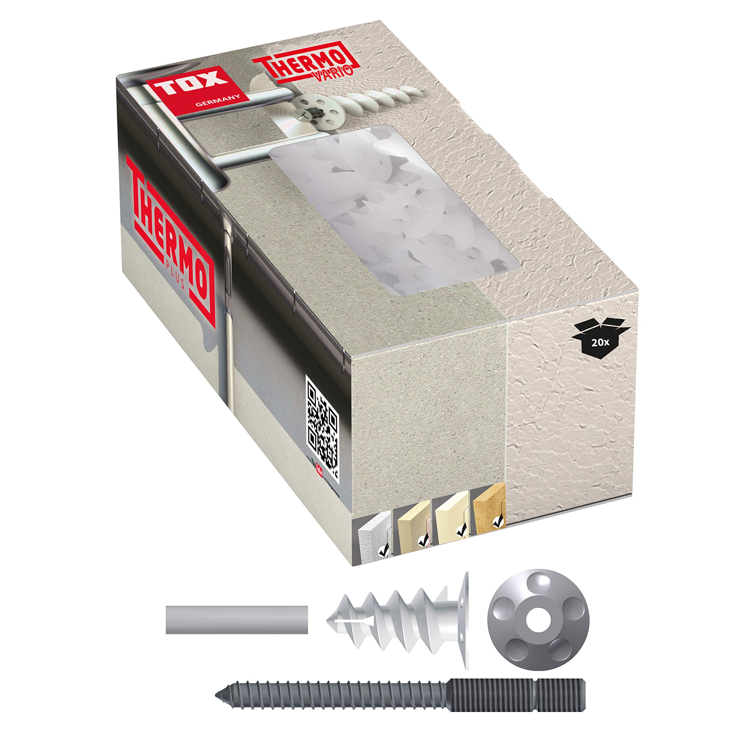 TOX downpipe bracket Thermo Vario, 20 pieces, 072100351