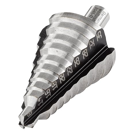 1 Stufenbohrer HSS, Schaft 10mm, ø8-35mm