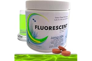 New Resources Group Water Leak Tracing Tablets Neon Bright Green Dyes Detect Illegal Discharge Boats, EPA Standard Sewer and Drain Commercial