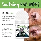 BUGALUGS Dog Ear Wipes 100 Biodegradable Pre-Soaked Vet Approved view 4