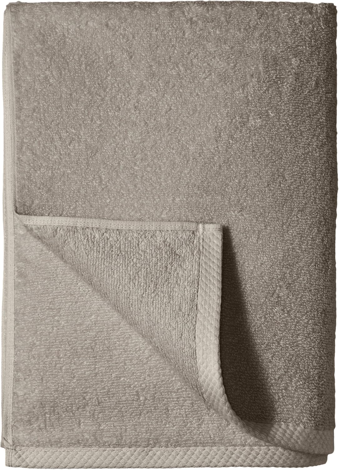 Basics Quick-Dry, Luxurious, Soft, 100% Cotton Towels, Platinum - Set of 2 Bath Sheets: Home & Kitchen