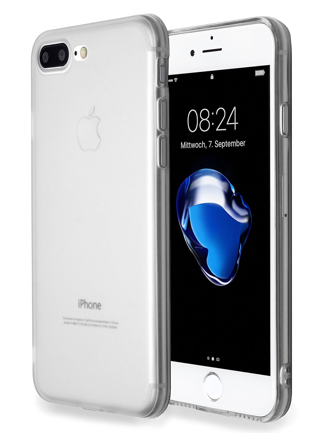 MyGadget Funda Slim para Apple iPhone 7 Plus / 8 Plus en Silicona ...