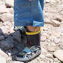 LANCDON Toddler Rain Boots for Boys and Girls