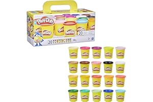Hasbro A7924AS5 Play-Doh Super Color Pack of 20 Cans