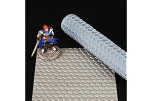 AUSPDICE Terrain Texture Rollers Perfect for Professional Tabletop RPG Games as D&D(Dungeons and Dragons), and Many Other TTRPGs S412H Scales Texture