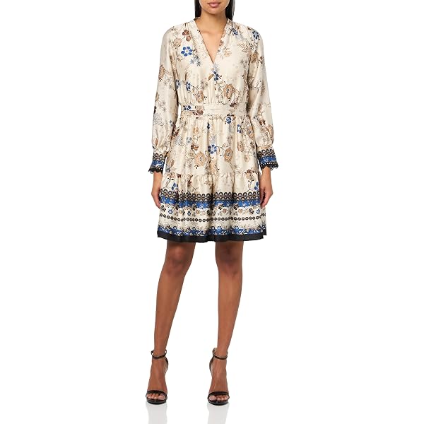 sachin and babi light blue dress Vince Camuto Sleeveless Tiered Chiffon Midi Dress