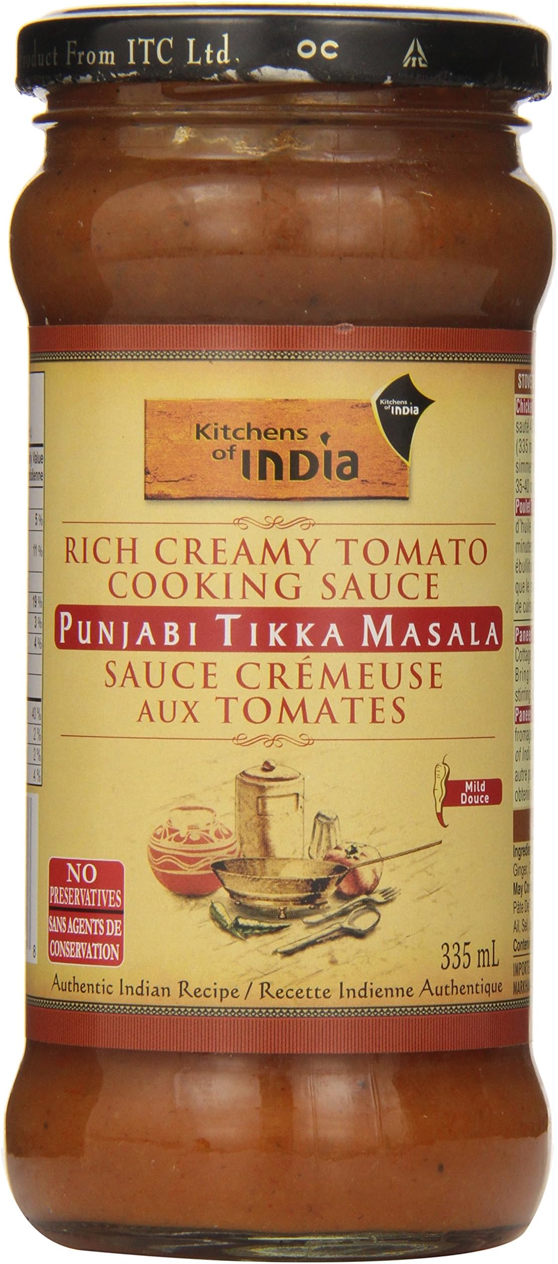 Kitchens of India Punjabi Tikka Masala, 12.2-Ounce (Pack of 6)