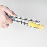 Asdirne Apple Corer with ABS Handle Serrated Stainless Steel Blade Grey view 4
