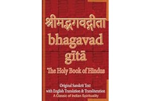 Bhagavad Gita, The Holy Book of Hindus: Original Sanskrit Text with English Translation & Transliteration [ A Classic of Indian Spirituality ]