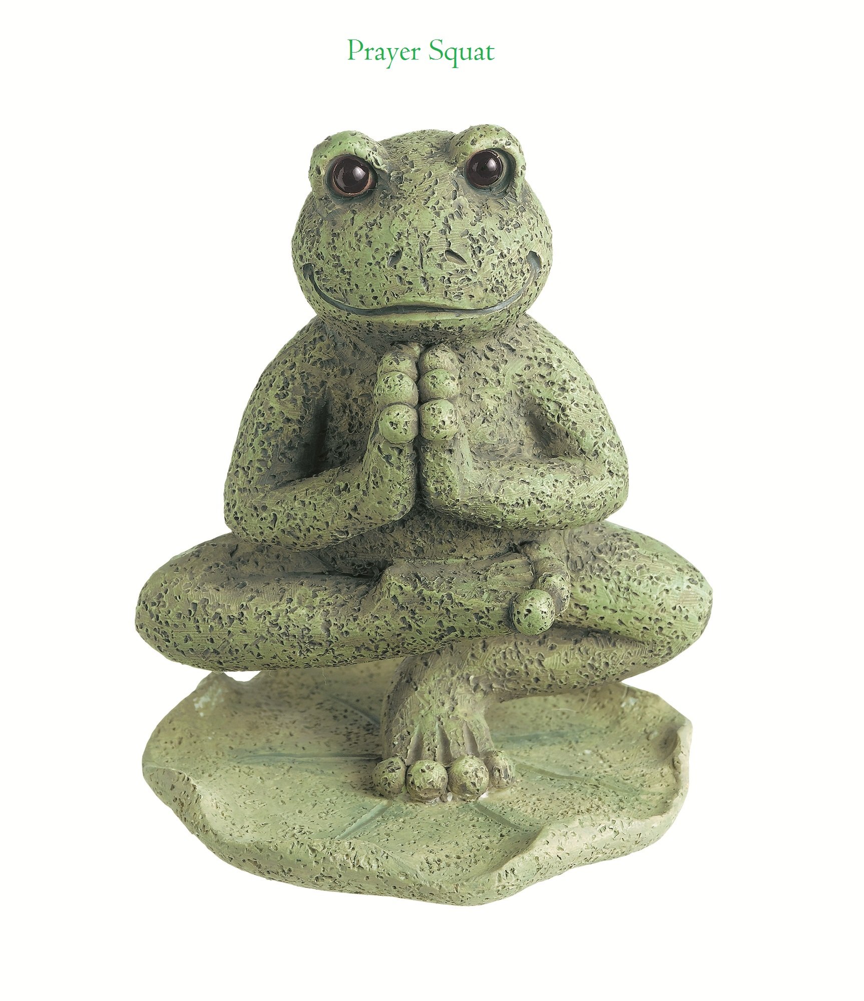 Grasslands Road Assortment Road Yoga Frog Figurine, 5Inch, Set of 10