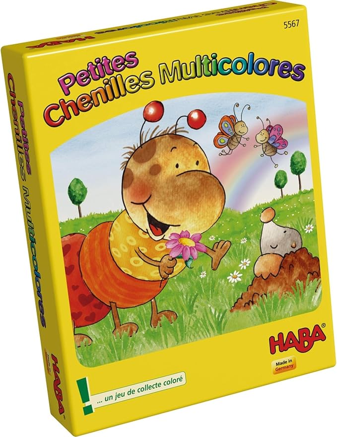 Petite chenille multicolore haba Clearance