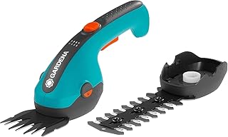 Gardena Set Akku-Gras- und Strauchschere ClassicCut Li: Rasenkantenschere für präzisen Schnitt von Rasenkanten und Formschnitt von Sträuchern (9854-20)