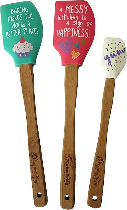fun silicone spatulas