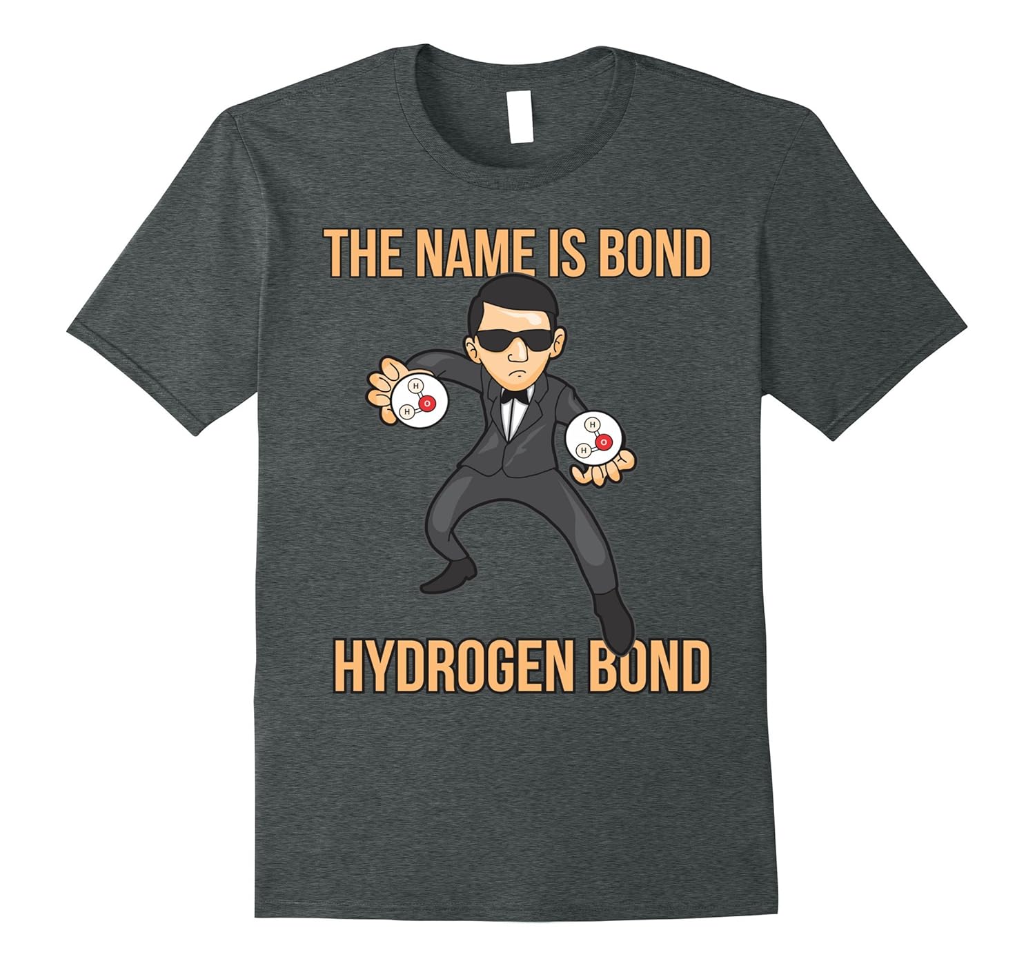 The Name Is Bond, Hydrogen Bond Tshirt Chemistry Joke TeeArt Artvinatee