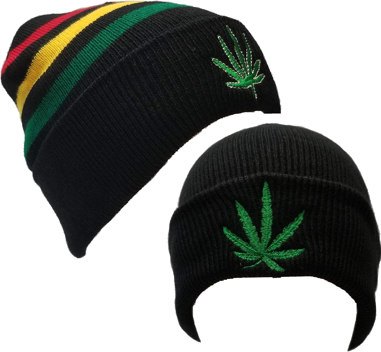 pot leaf beanie