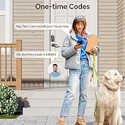 VCHOO Keyless Entry Door Lock Deadbolt with Handle