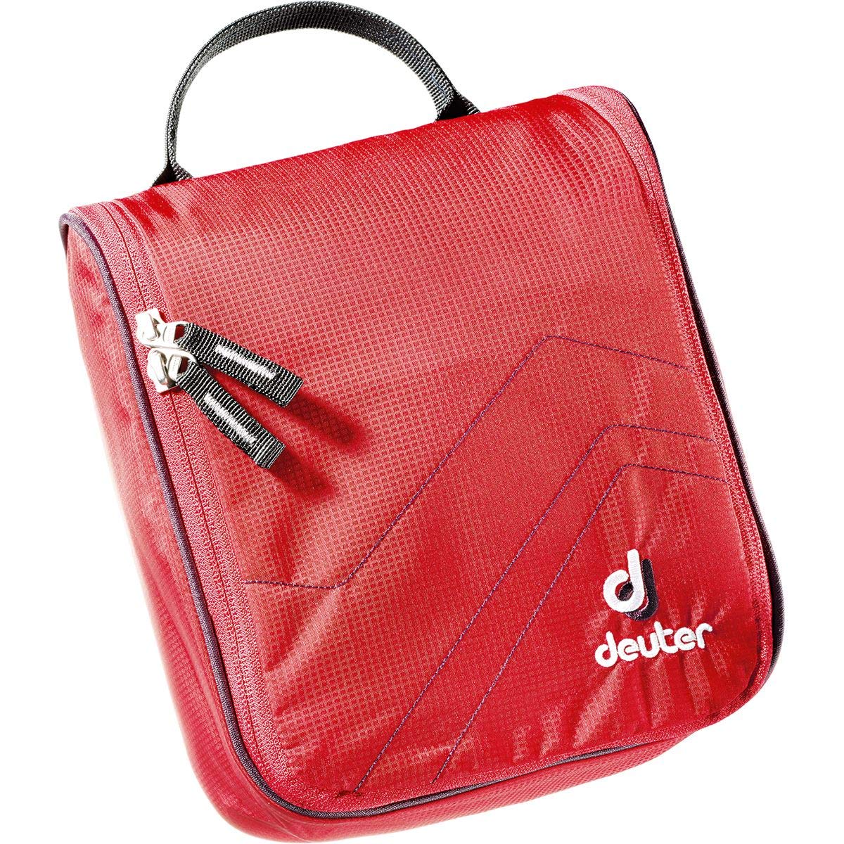 Deuter Wash Center I toiletry bag, Red (fire / aubergine), 25x20x9cm, 1 Liter