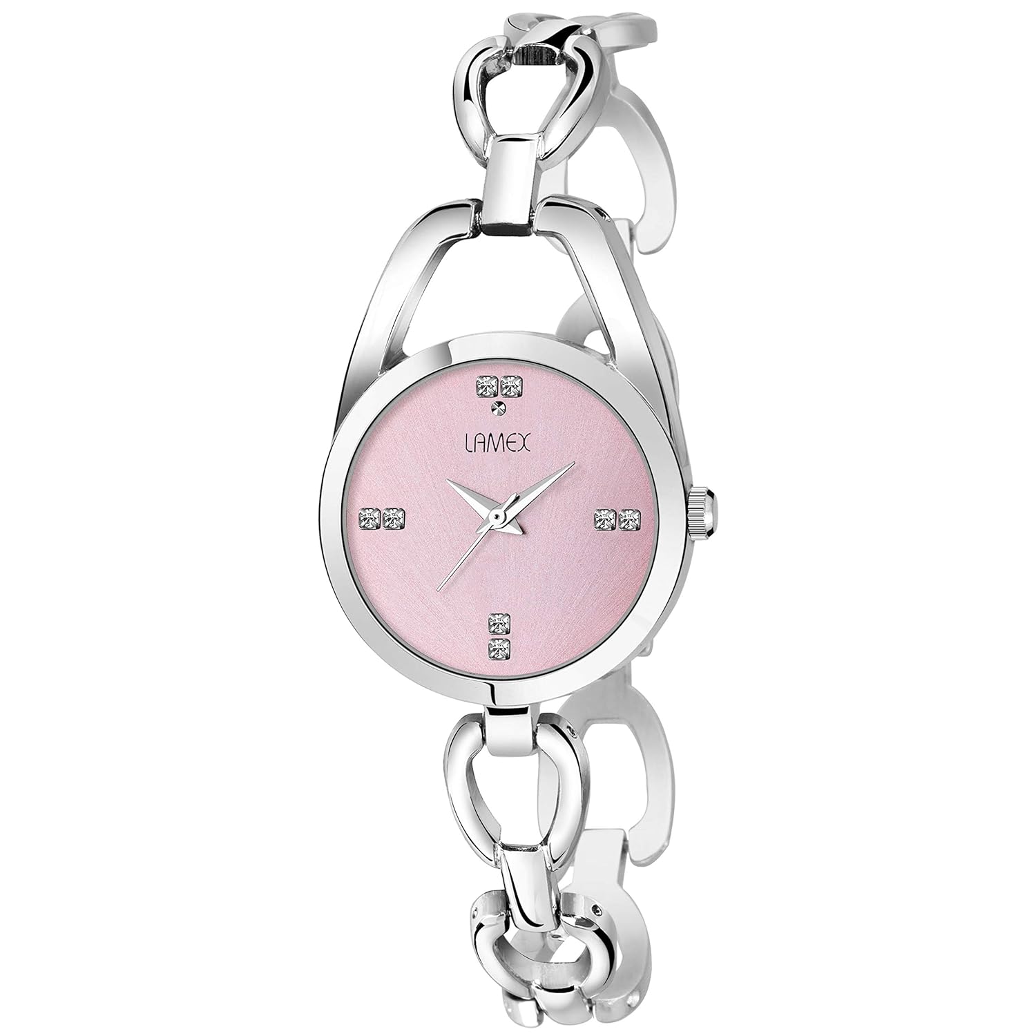 Buy Lamex Analog Pink Dial Women's Watch5028INNOVADLXSSPNK at Amazon.in