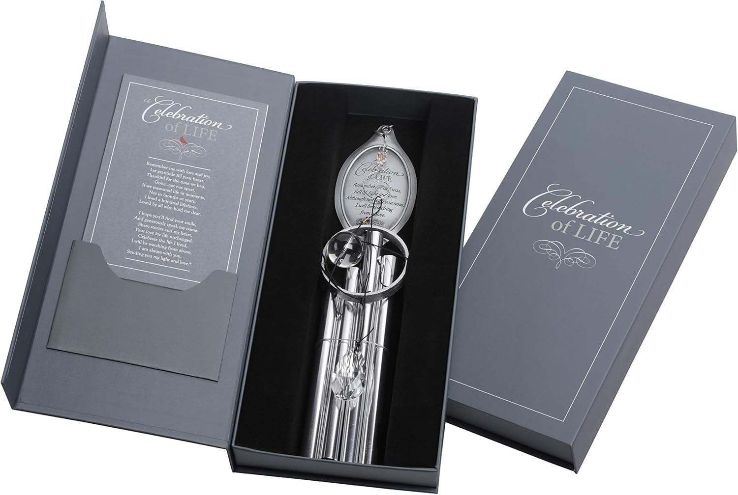 Celebration of Life Memorial Wind Chimes in Memory of Loved One - Ideal Sympathy Gift/Bereavement Gift : Home & Kitchen