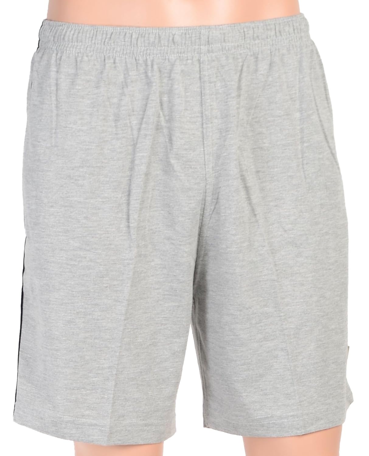 gazelle activestylish mens lounge shorts mlange grey
