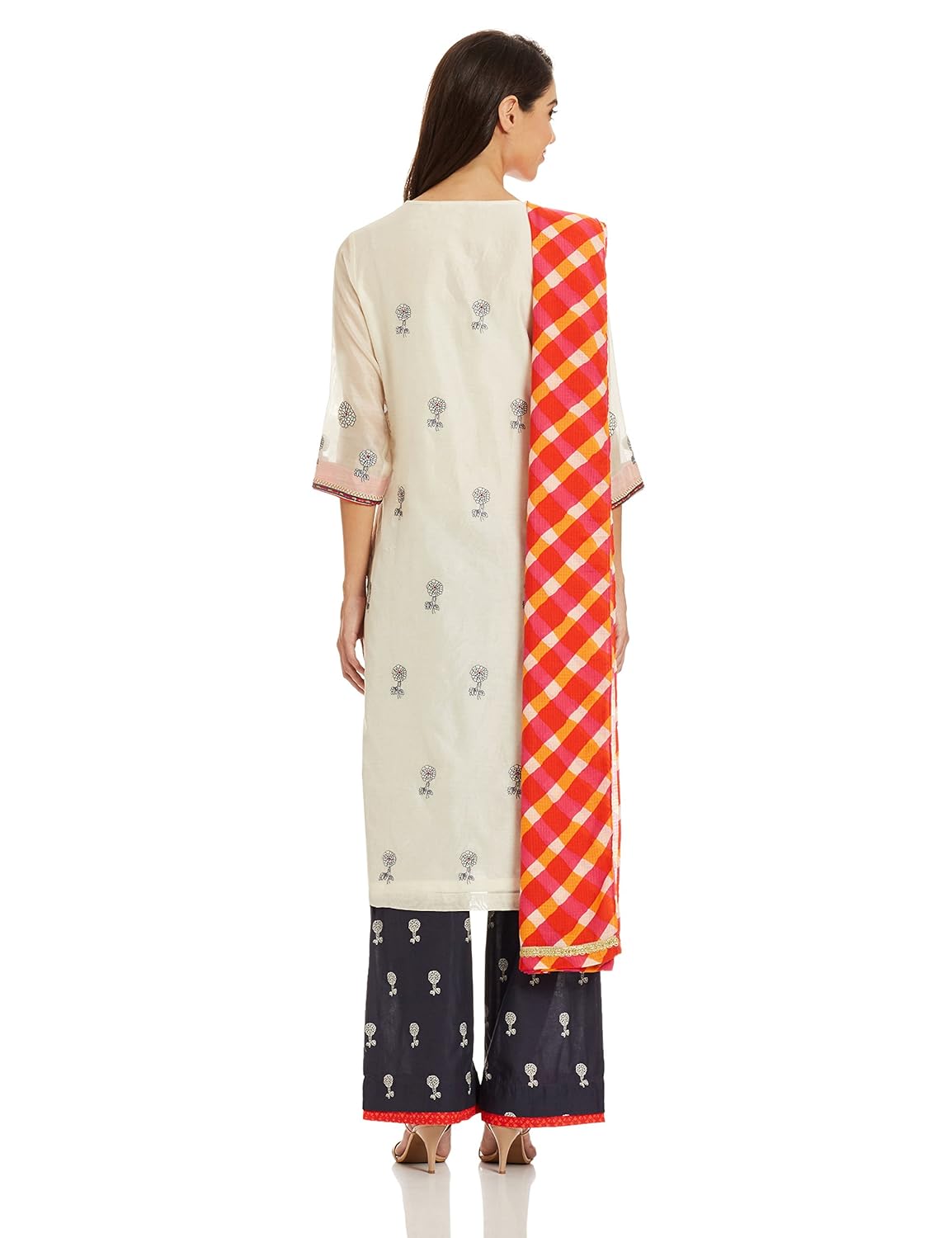 biba women's straight salwar suit