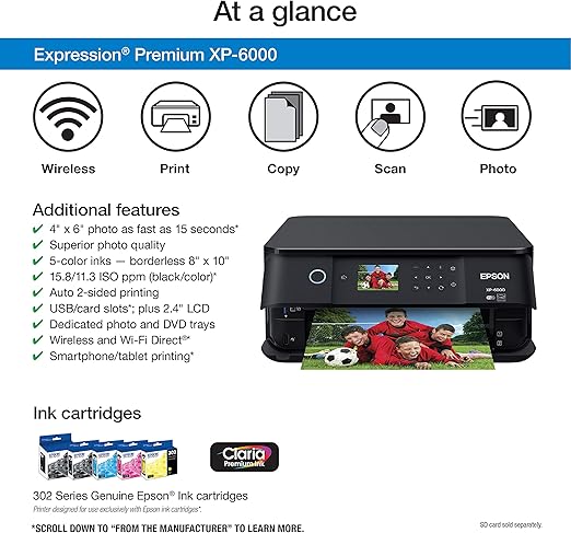 ink cartridge for epson xp 6000
