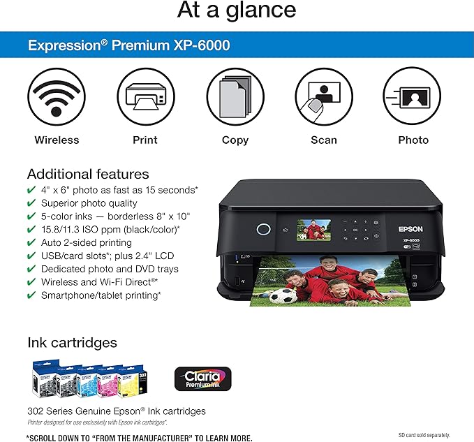 epson xp 6000 cartridge