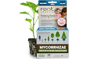 Root Rescue Environmental Products Mycorrhizal Transplanter – Winter Protection Pack with 18 Mycorrhizal Species –Wettable Po