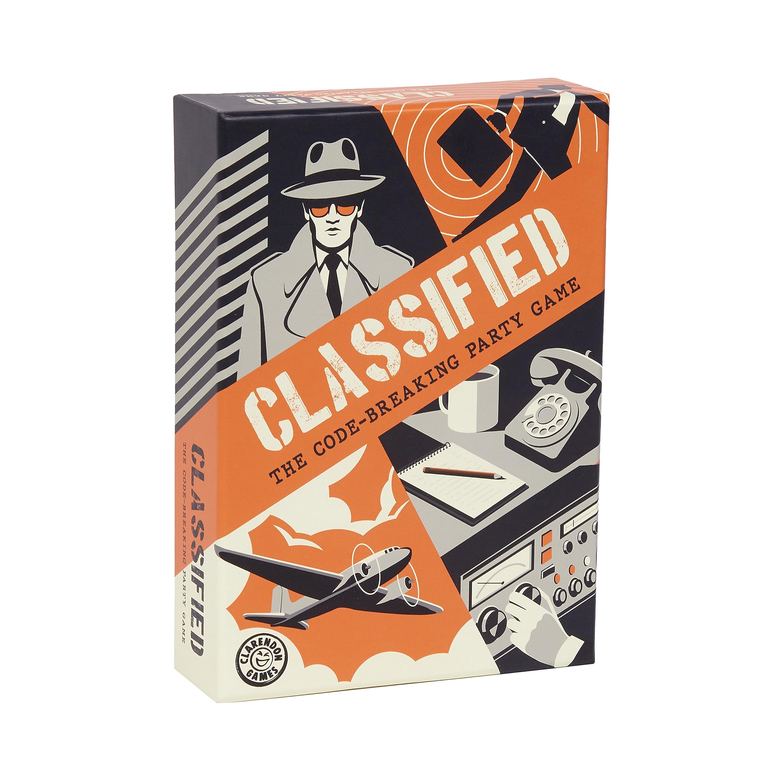 Classified: The Code-Breaking Party Game of Deduction and Deciphering - Party Games for Adults, Teenagers, and Kids for 2-6 players - Board Games