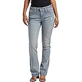 Silver Jeans Co. Womens Elyse Mid Rise Comfort Fit Slim Bootcut Jeans - Legacy