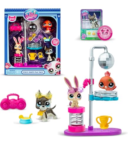 Amazon.com: Littlest Pet Shop Pet Pawsabilities Lilac Bennett and