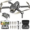 Drones with Camera for Adults 4K, Brushless Motor FPV Foldable Mini RC Drone for Kids Beginners, One-Touch Takeoff, 5G WiFi, Auto Hover, 30-Min Flight Time with 2 Batteries, Gift for Men Boys Teens
