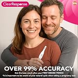 SOL 3pk Clear Midstream Pregnancy Test Kit - 99% Accurate Results view 6