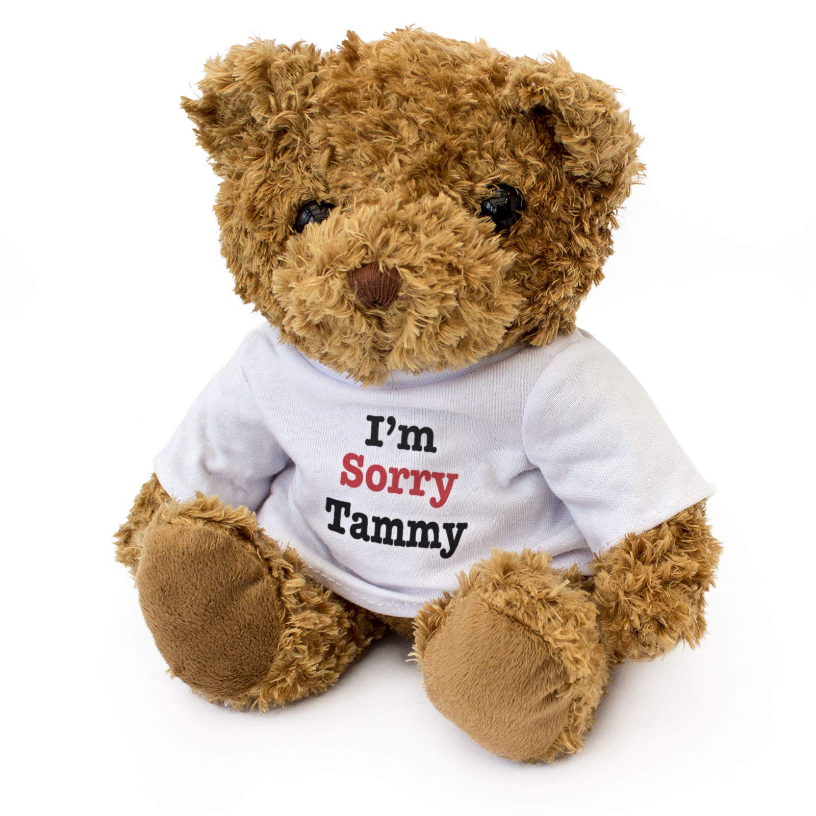 I'M SORRY TAMMY - Teddy Bear - Cute Soft Cuddly - Gift Present Apology