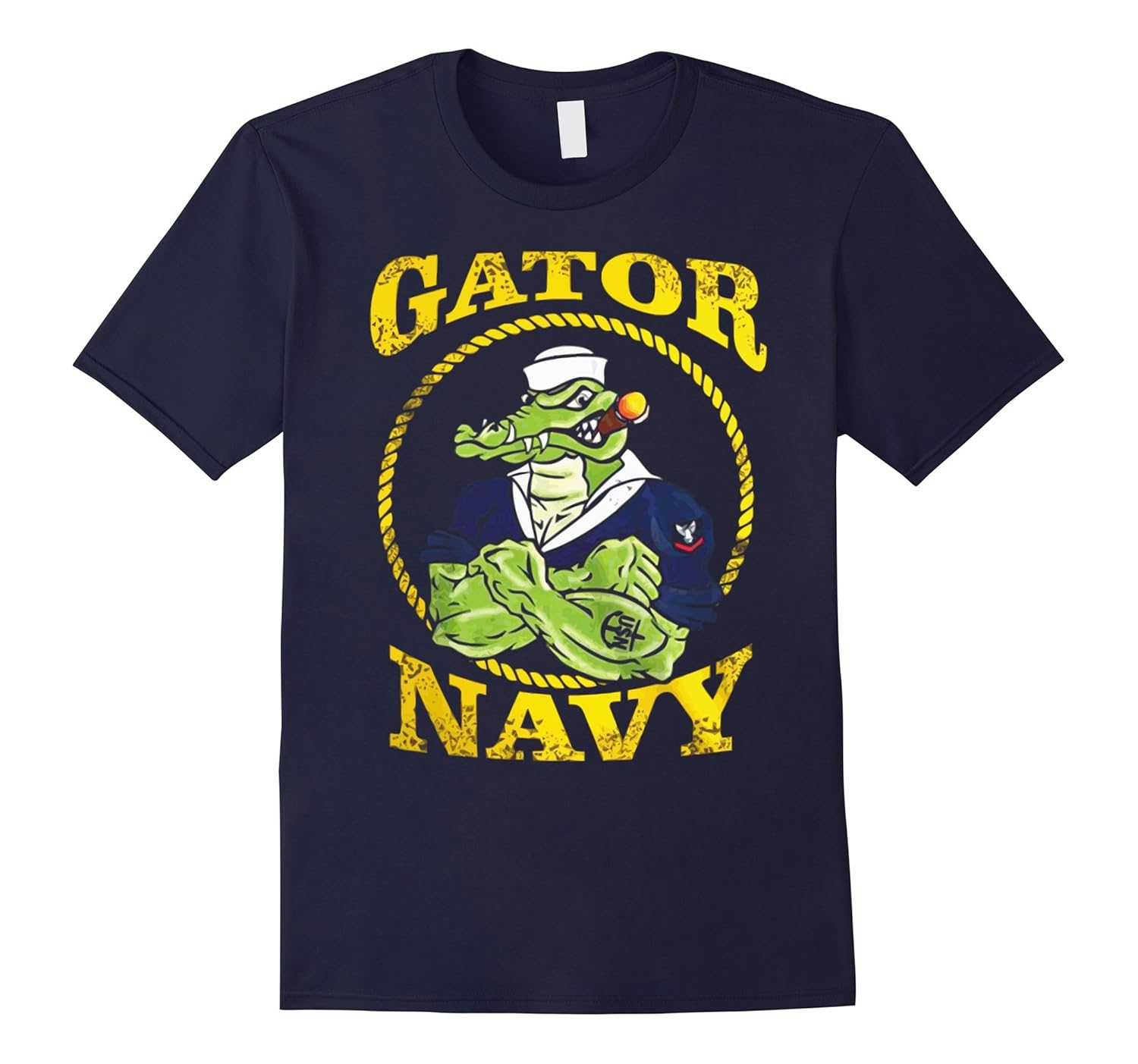 GATOR NAVY t shirt-Rose