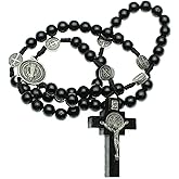 Intercession Mens St Bennedict Large Rosary