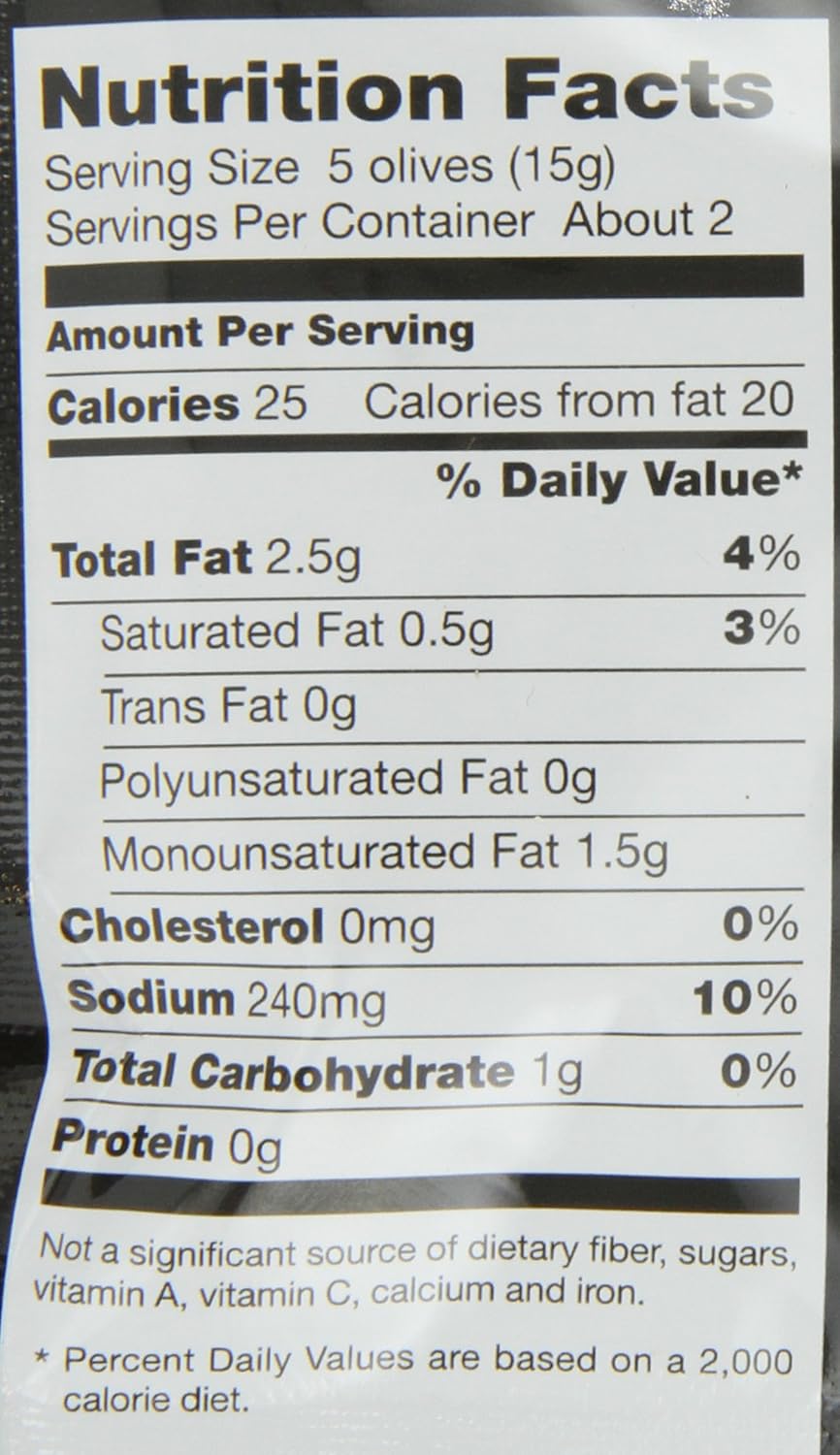 Black Olives Nutrition Data Runners High Nutrition
