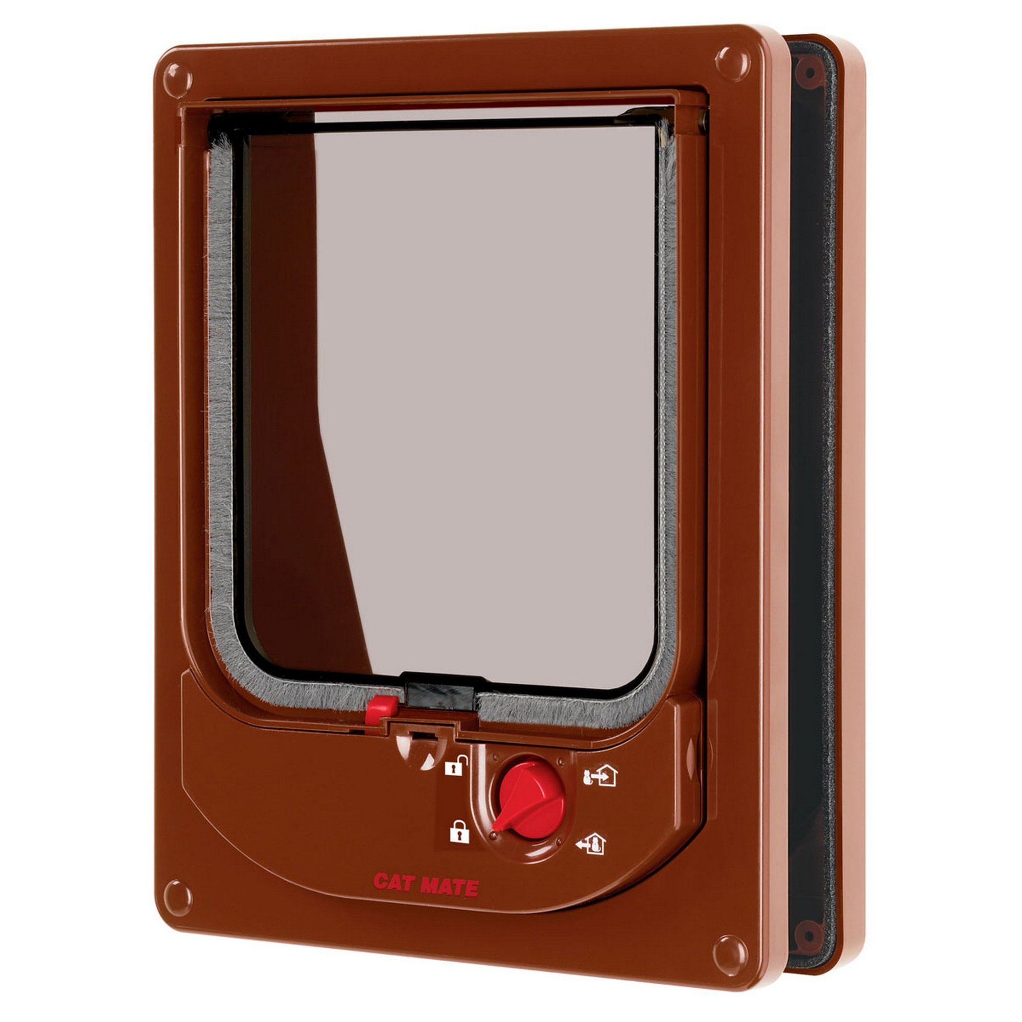 Cat Mate 254B - Electromagnetic Cat Flap - Brown