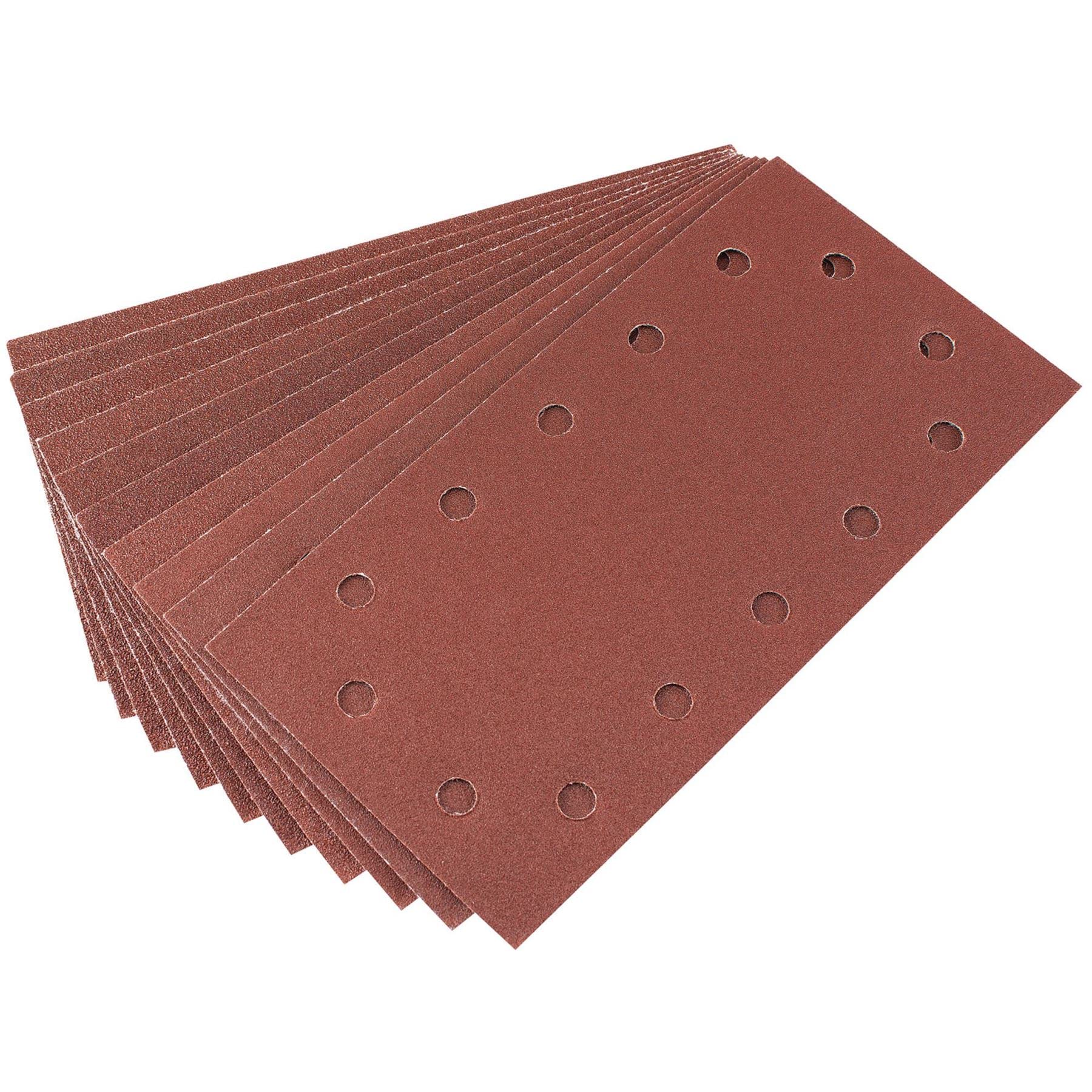 Draper 92296 Hook and Loop Aluminium Oxide Sanding Sheets, 115 x 227 mm