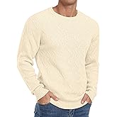 Sailwind Men's Crewneck Pullover Sweater Lightweight Casual Knitted Sweaters