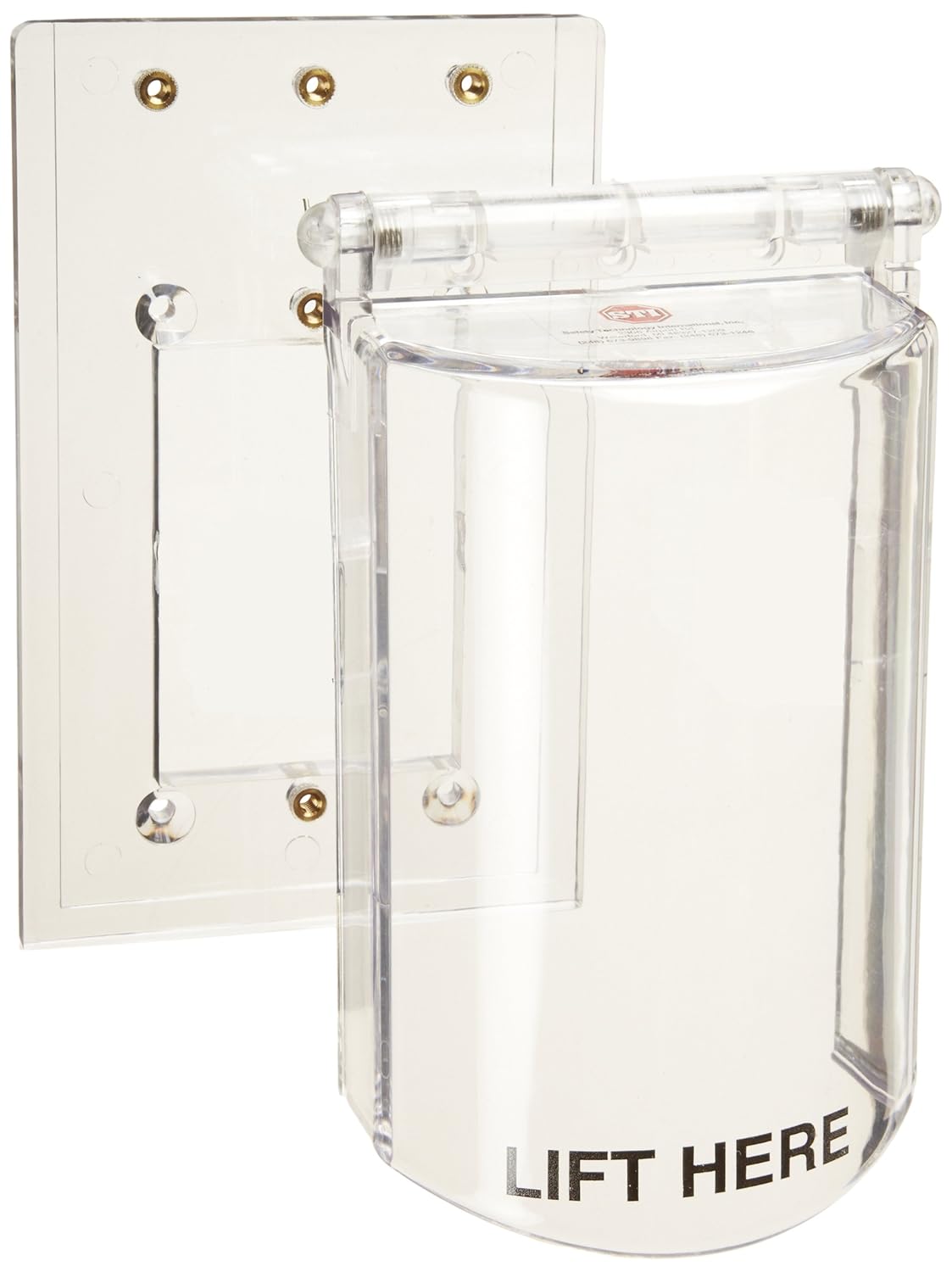 The Securitron Single Gang Weather Cover Faceplate.