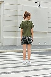 Arshiner Cool Girls Camouflage Tie Dye Hoodie